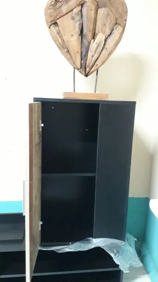 Muebles salón ECO NEGRO