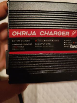 Cargador OHRIJA 67.2V 4A