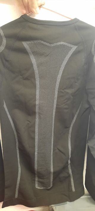 Adversia - Camiseta térmica negra
