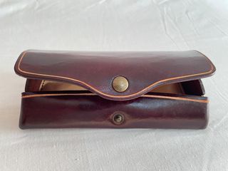 Mika Lederwaren Estuche Gafas Piel 15cm