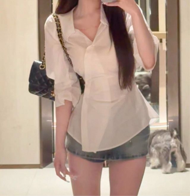 Camisa blanca elegante