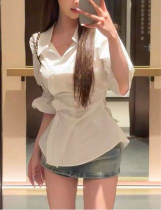 Camisa blanca elegante