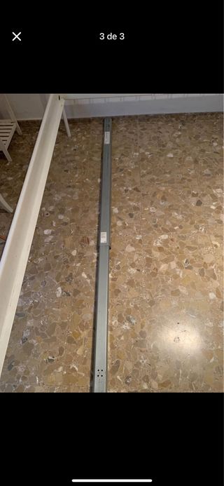 Cama blanca metal - Estructura