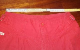Pantaloni rossi vintage