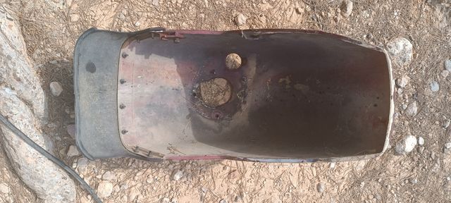 Guardabarros Vespa Cosa - Rojo