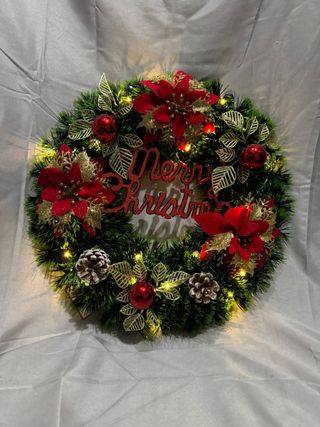 Ghirlanda Natale LED - Rossa e Verde