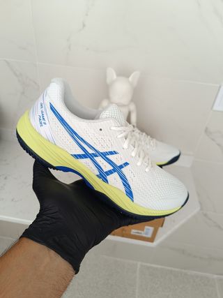 Zapatillas Asics Gel Game 9 Padel 39 Blanco Azul
