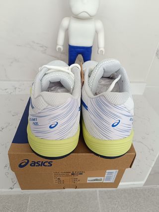 Zapatillas Asics Gel Game 9 Padel 39 Blanco Azul