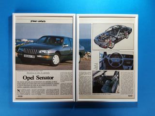 Opel Senator cuadro cartel poster