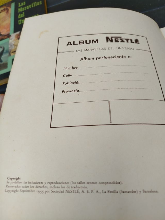 Collezione di adesivi Le meraviglie dell'universo -