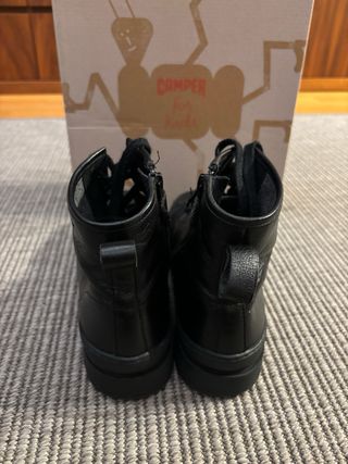 Botines de piel Camper negros - Talla 36
