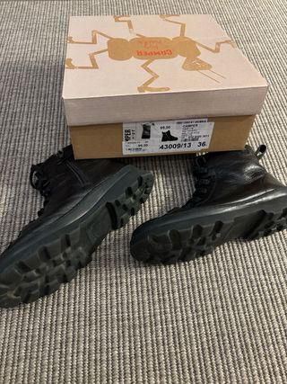 Botines de piel Camper negros - Talla 36