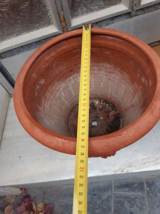 Maceteros de cerámica - 2 uds la unidad 4.95