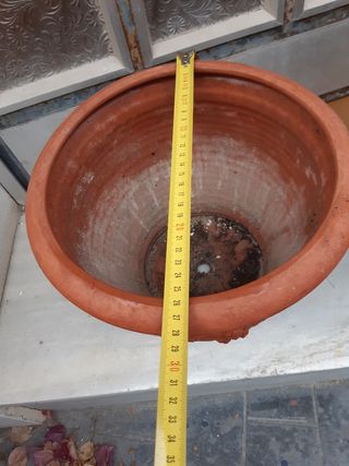 Maceteros de cerámica - 2 uds la unidad 4.95