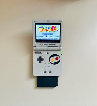 Game Boy Advance SP Blanco IPS V5 Ed Famicom 