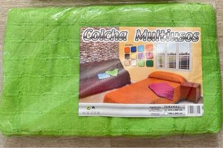 Colcha Plaid Multiusos Verde 225x260cm