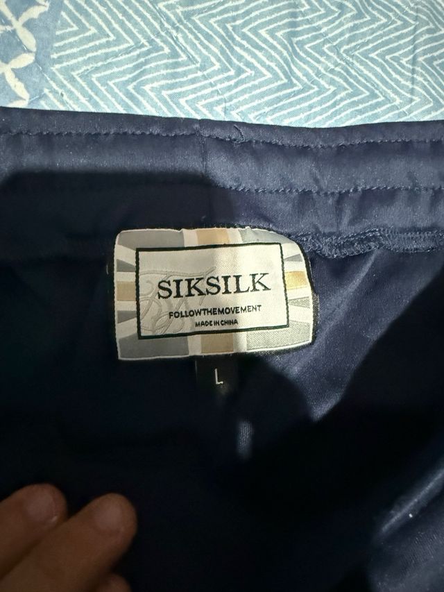 Pantalones Siksilk | Azul Marino