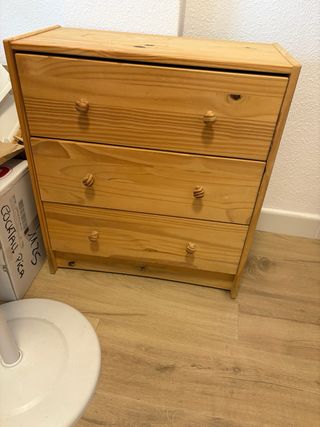 2 Cajoneras Ikea - Madera RAST