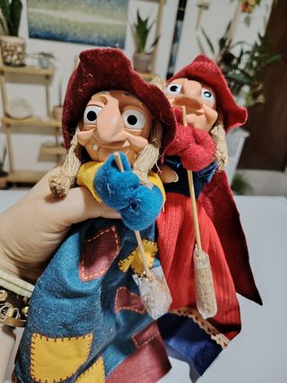 2 Befane Kinder vintage