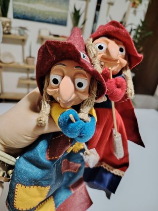 2 Befane Kinder vintage