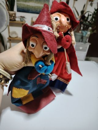 2 Befane Kinder vintage