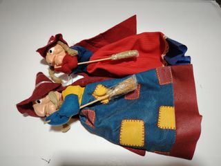 2 Befane Kinder vintage