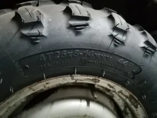 2 Neumáticos ATV utv 26x8-14 44F