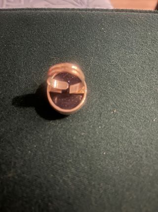 Anillo amatista natural plata