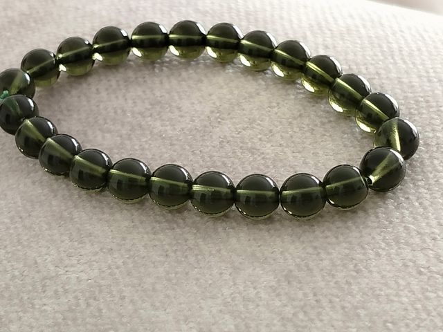 Pulsera piedra meteorito Moldavia