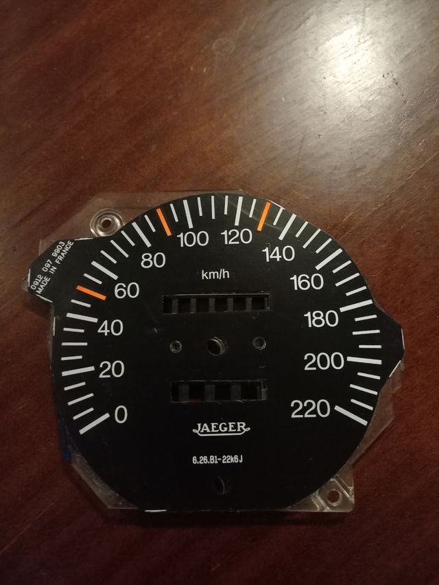 Citroën ax gti speedometer