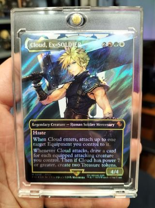 Cloud Ex-SOLDIER Surge Foil MTG Final Fantasy