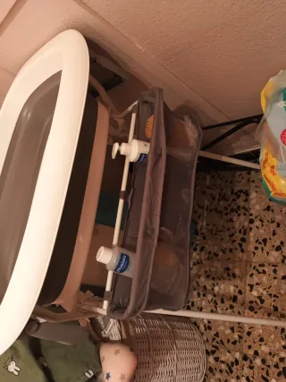 Bañera bebé plegable + soporte