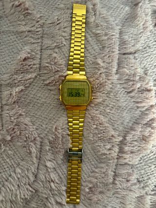 Orologio Casio vintage oro