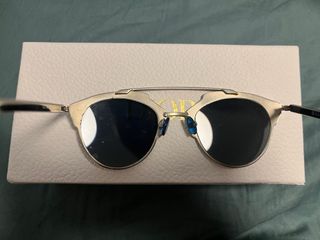 Gafas Dior espejo plata-azules