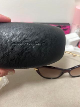 Gafas Ferragamo - Marrón Dorado