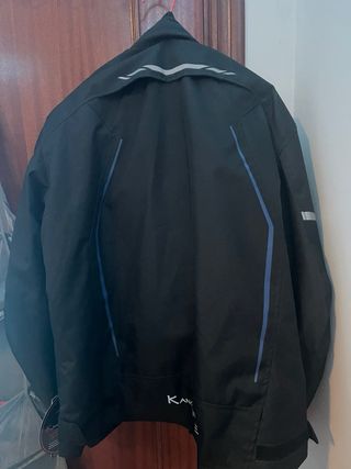 Chaqueta moto KangRoute negra