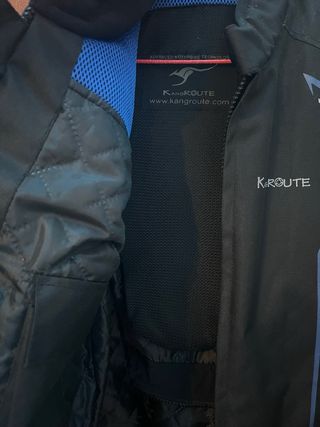 Chaqueta moto KangRoute negra