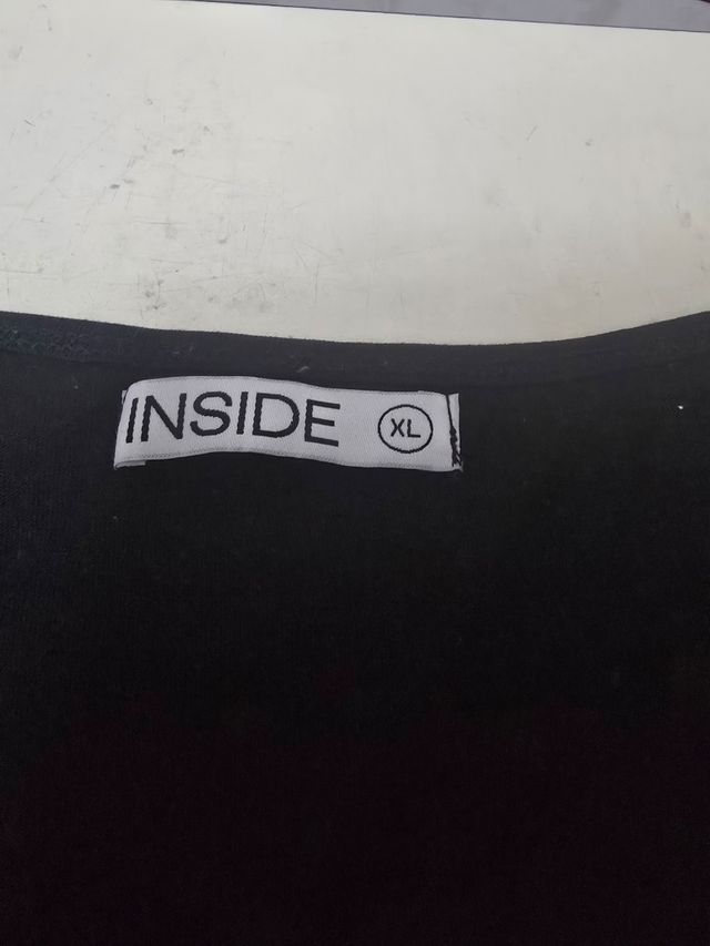 Camiseta Inside negra - XL
