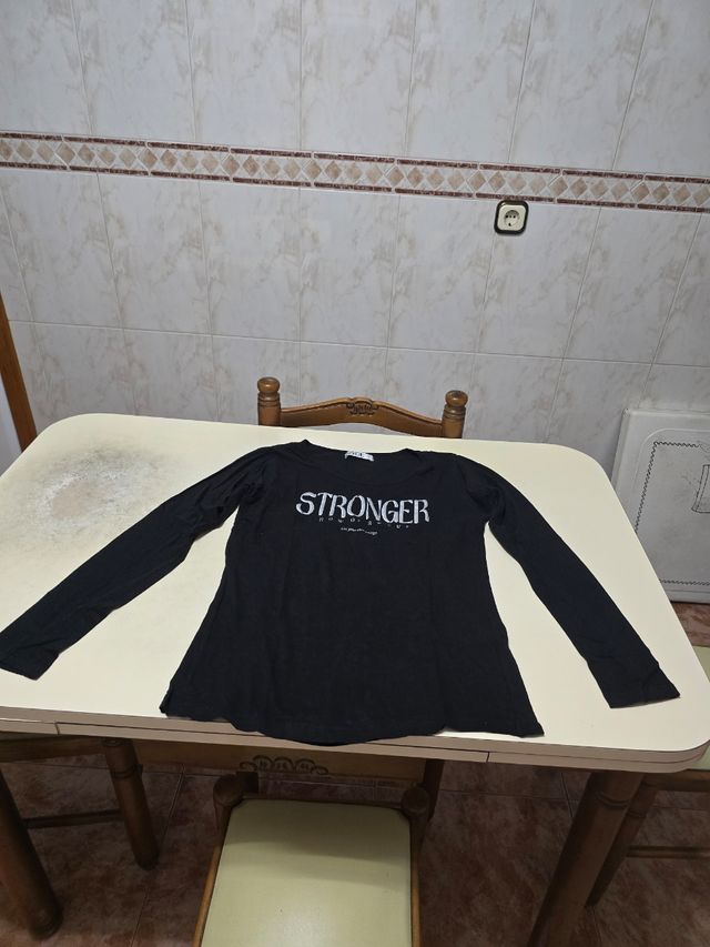 Camiseta Inside negra - Talla XL