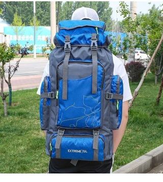 Mochilas 🎒 de 70 L impermeable para el camping 🏕