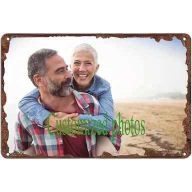 Placa metálica personalizada