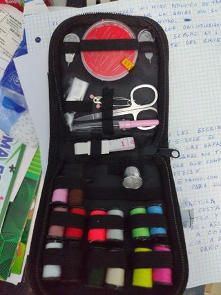 Costurero viaje - Kit costura