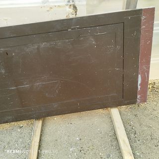 Puerta metálica usada 210cm