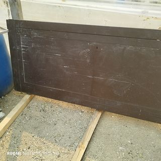 Puerta metálica usada 210cm