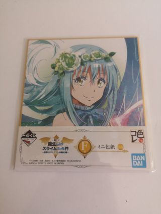 Placa ilustrada Anime - Mini color
