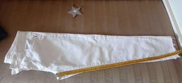 Jeans Zara bianchi tg 42 europea