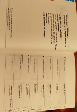 Diccionarios del saber moderno: la Biología