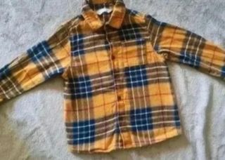 Camicia a quadretti per bambini 18-24 mesi