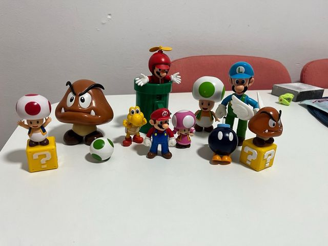 Figuras Mario Bros. - 10 piezas