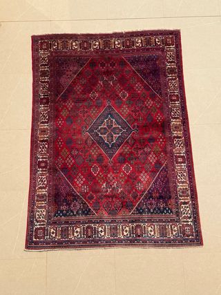 Alfombra oriental anudada a mano